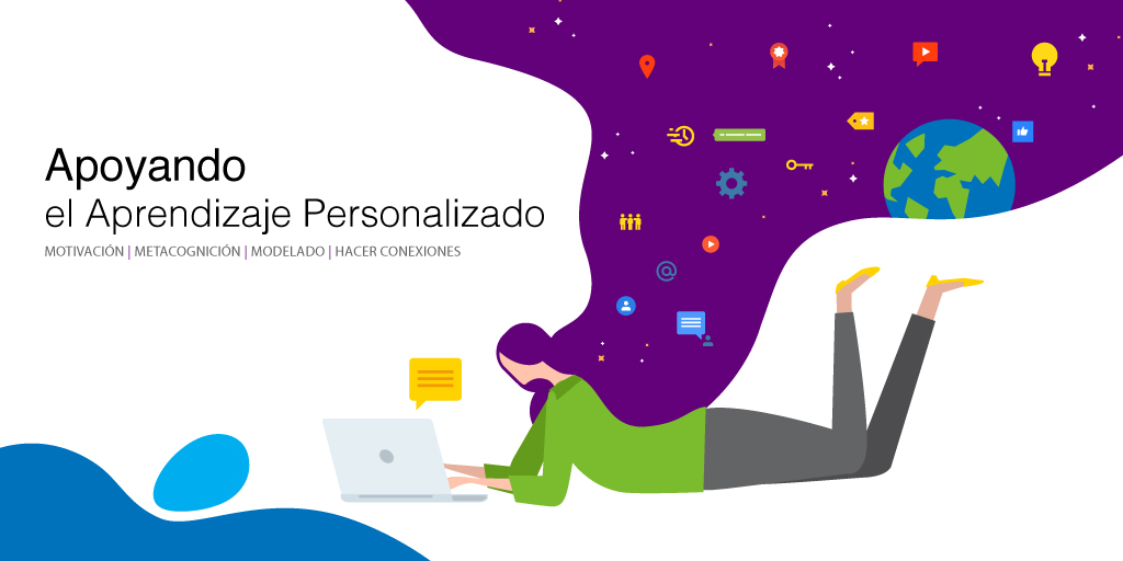 Las 4 Ms para Apoyar el Aprendizaje Personalizado: motivación, metacognición, modelado y conexión
Aprende cómo aplicarlos en el aula aquí: ow.ly/c8sz50xPzBf