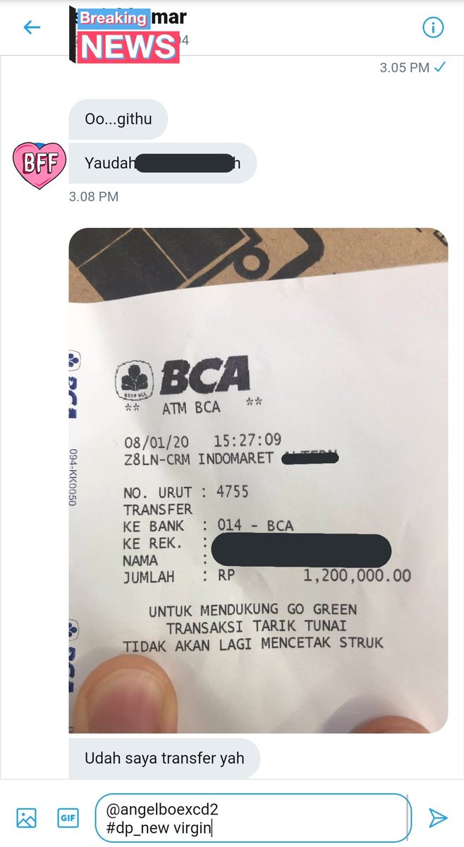 angelboexcd2's tweet photo. Thanks you buat kepercayaan nya 🙏
#TrustedBooking #RECOMMENDED4BO  #wajibdp #excluderoom #bojambi #expobatam #Bokepperawan #realtestimoni https://t.co/BTJ4eRHth0
