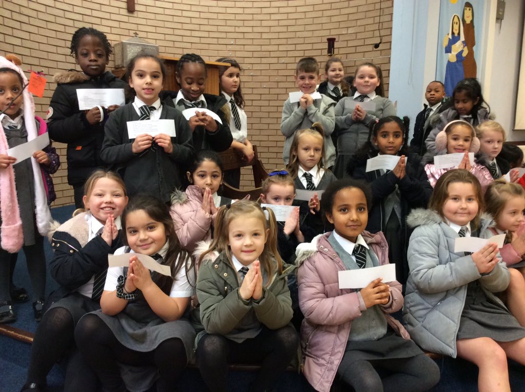 StBernsPrimary's tweet photo. Our Prayer Club are inviting the school to learn that God speaks to us through prayer. We chose gifts to help others #RE #GiftTree https://t.co/btTz28Y4dn