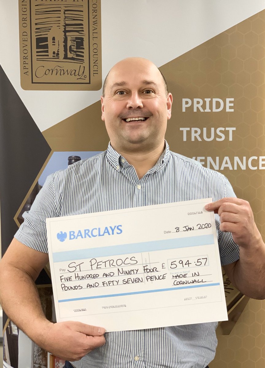 Absolutely chuffed to have raised £594.57 for <a href="/stpetrocs/">St Petrocs</a> by sleeping rough for a night @edenproject thank you to everyone who donated so generously and I will be doing it again in November!