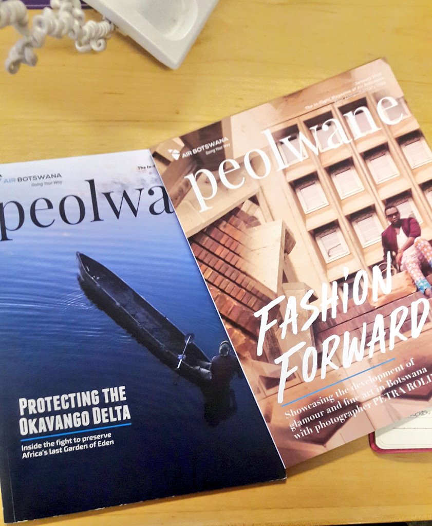 I'm currently writing an article for <a href="/AirBotswana/">Air Botswana</a> in-flight Magazine, #Peolwane. It's about romantic spots to eat in #Gaborone, #Maun, #Francistown and #Kasane. Please help if you know any. My highest appreciation. 
<a href="/Go_Francistown/">🇧🇼 Go Francistown 🇧🇼</a> 
<a href="/BwTraveller/">The Tourist</a> 
<a href="/BotswanaTourism/">Botswana Tourism</a> 
<a href="/EventsBW/">BWEvents</a>