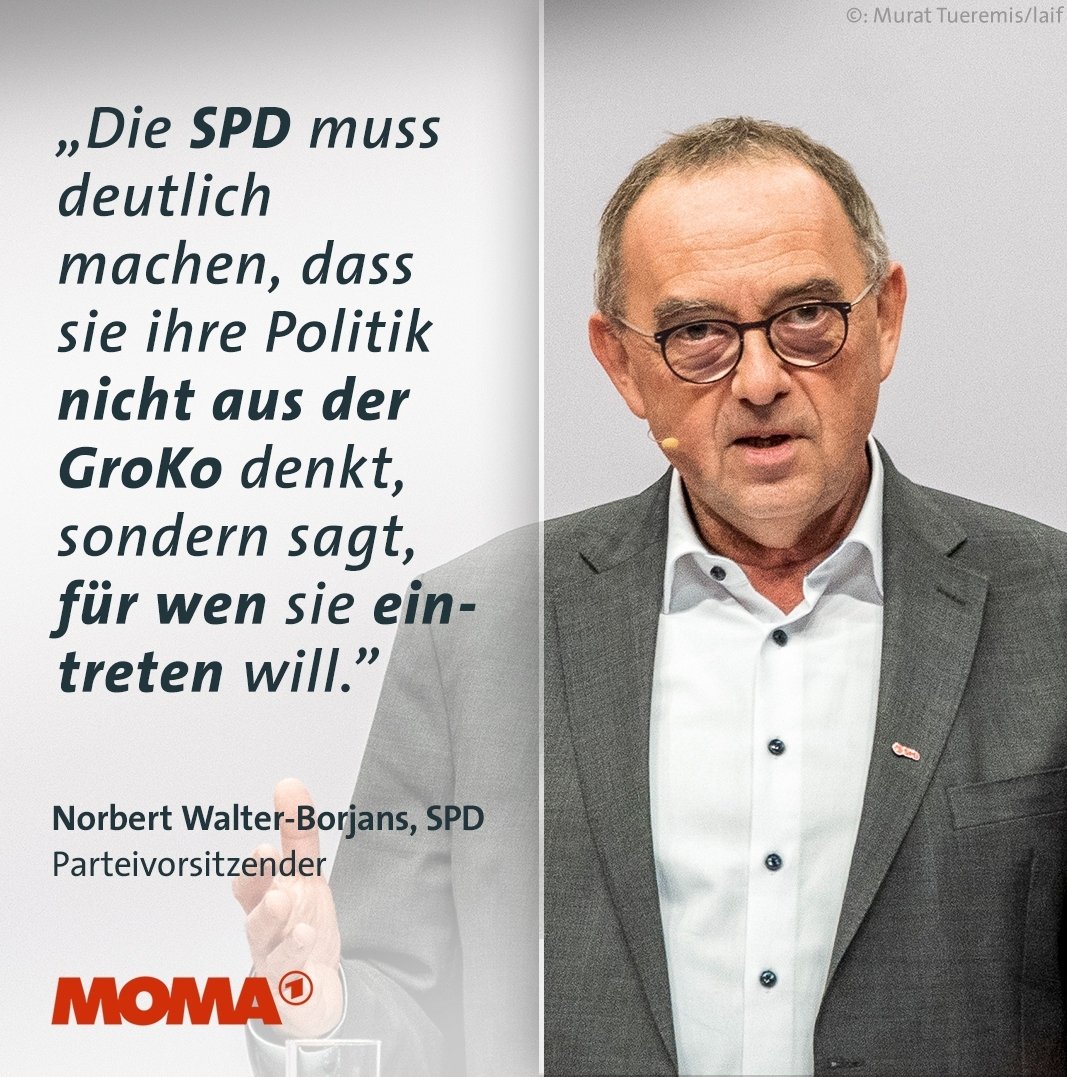 Partei mit unterscheidbarem Profil in der Regierung?
Et voilà! #unsereSPD