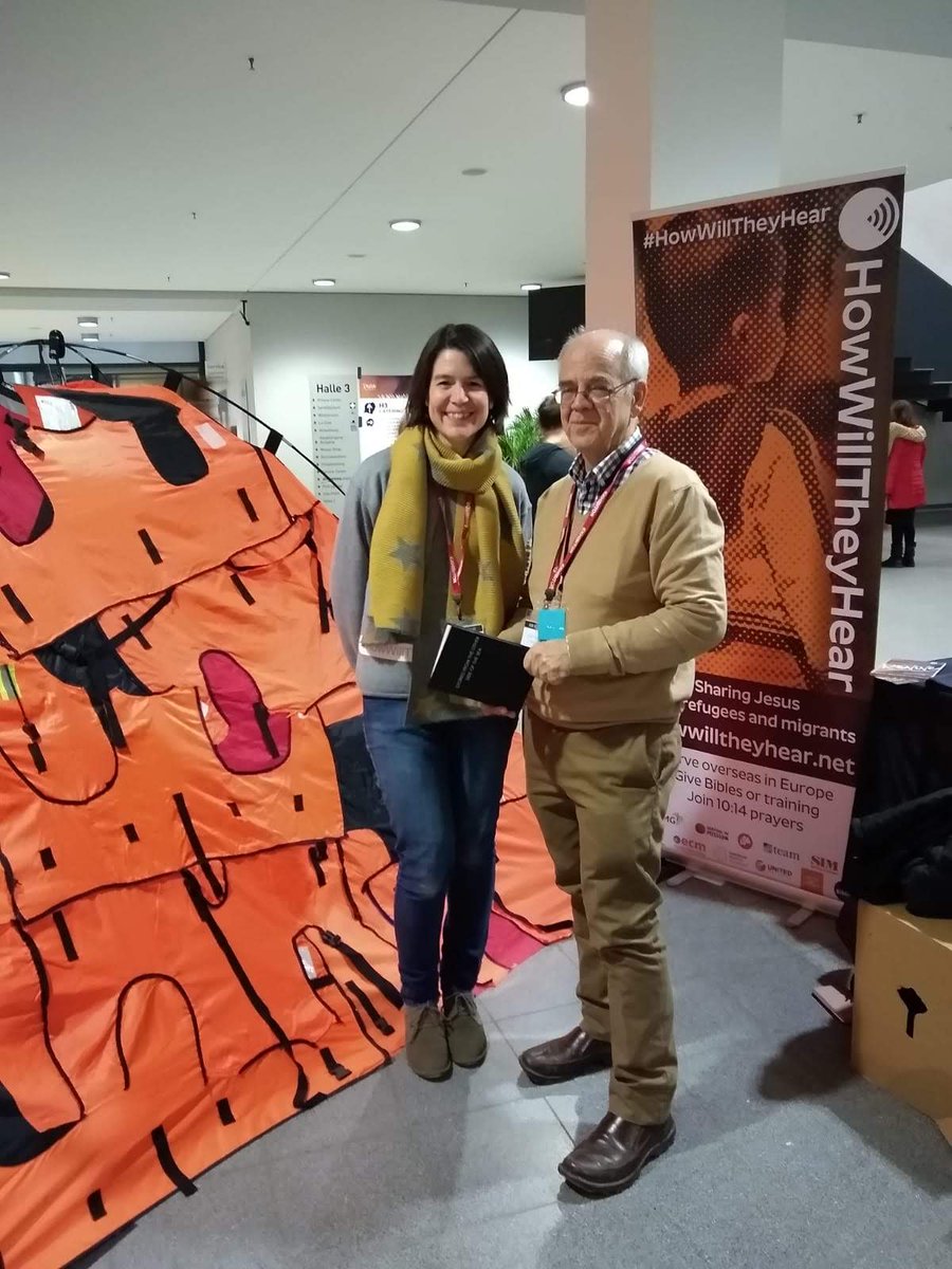 We’re thankful to Elizabeth Simmons from <a href="/GEMission/">GEM International</a> GEM, and SIMers Henry Jooste, Ana &amp; Richard Selby for helping us at Revive. #pray that all those who subscribed to the #HowWillTheyHear and for fruitful follow-up on conversations with those interested in serving refugees.