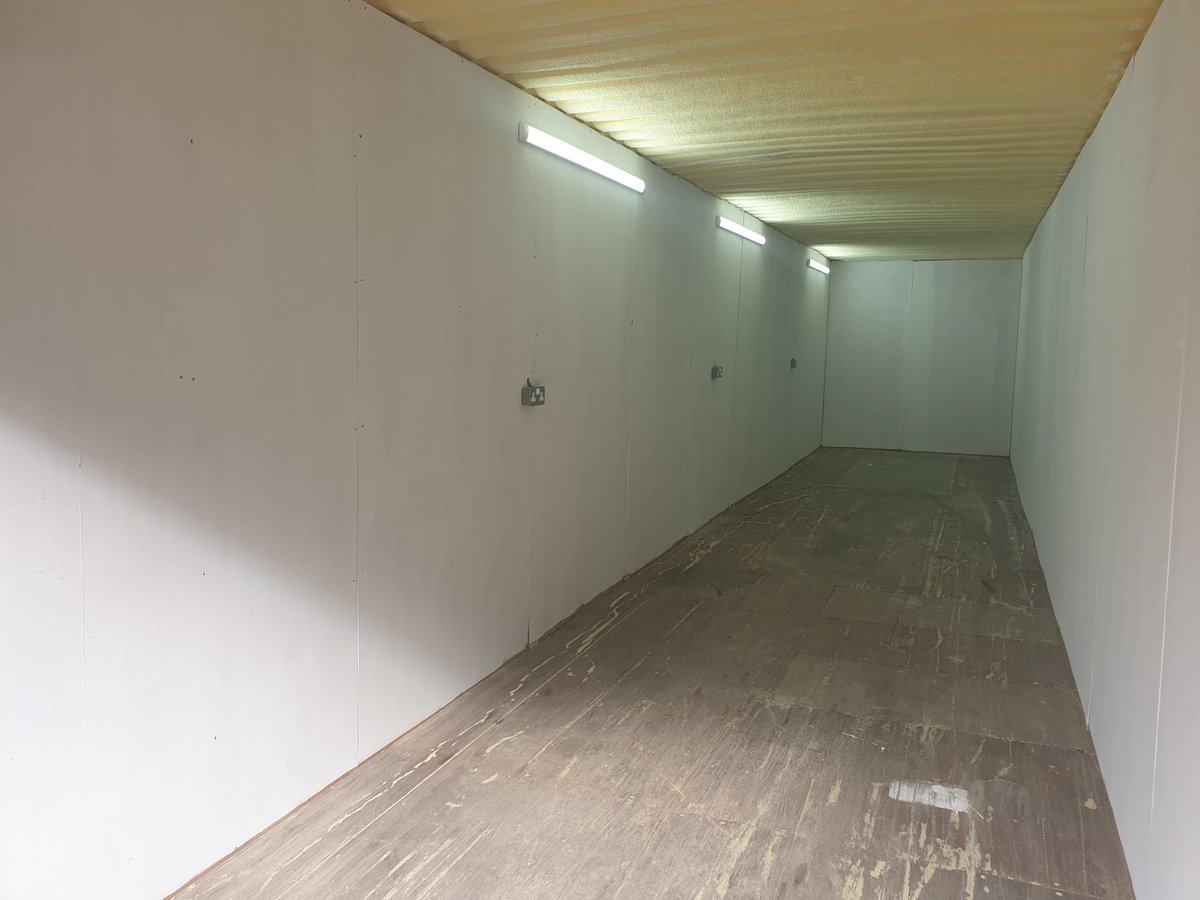 HGStorage's tweet photo. New year - new look, all our units are now fully insulated and boarded out with some offering power #workshop #Harrogate #Selfstorage #storage 5ft, 10ft, 15ft, 20ft, 30ft &amp; 40ft units #whypaymoretostore https://t.co/uuAa6yoTyE