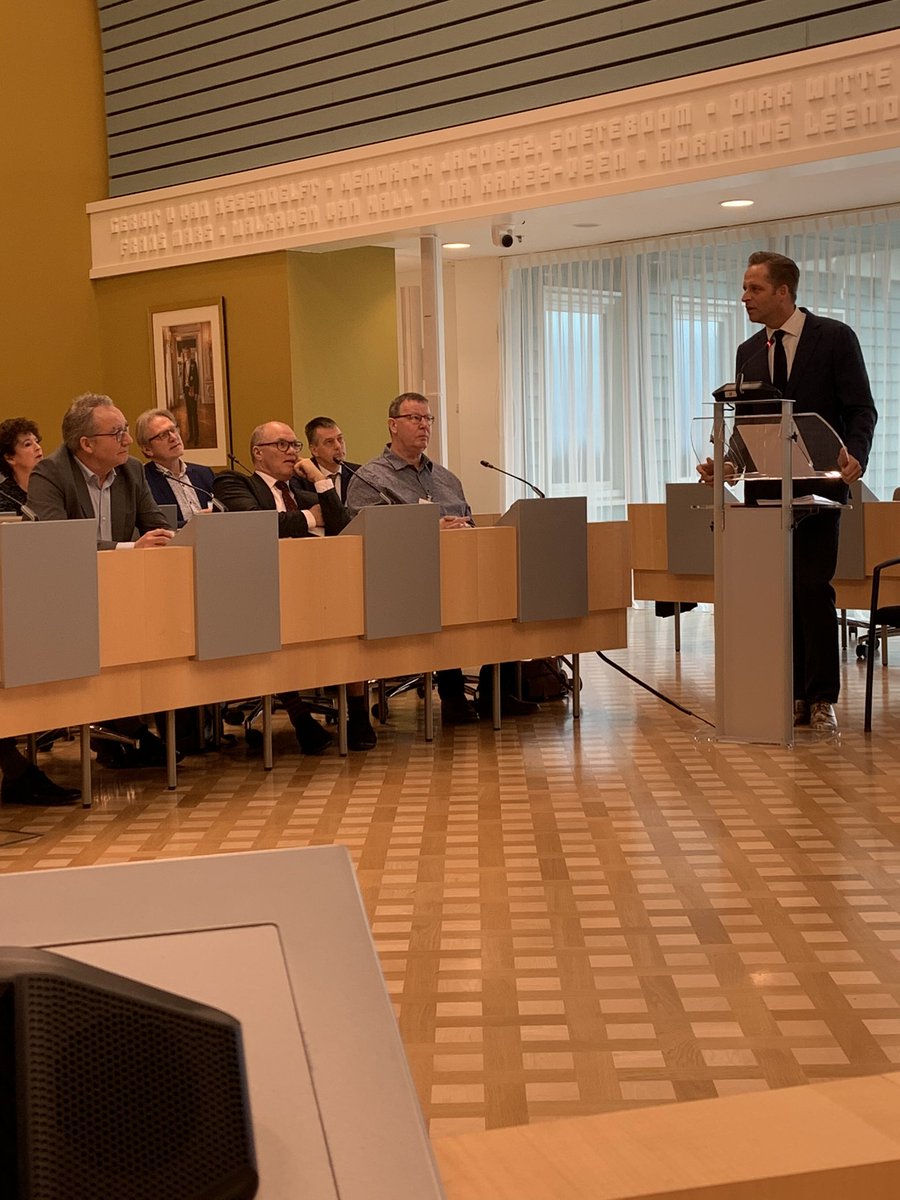 Samen met 21 wethouders  in gesprek met Hugo de Jonge over de ontwikkelingen binnen het Sociaal Domein.