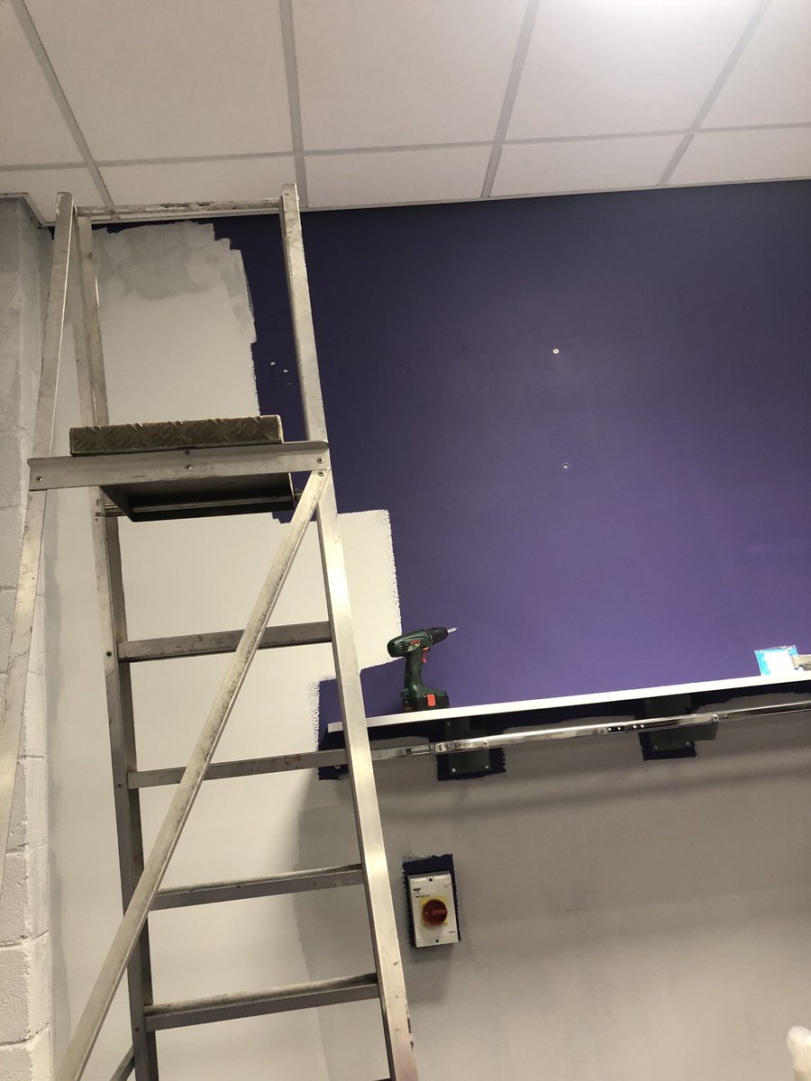 Last night we gave 2050 ICE a lick of paint. Stage one up and running! Thanks to ADM Lee Standeven for his help! <a href="/darrenbrowna6/">darren brown</a> @AlexBar76526325 <a href="/ShaneHindle2/">Shane Hindle</a> <a href="/JamesTCobbler/">James Timpson</a>