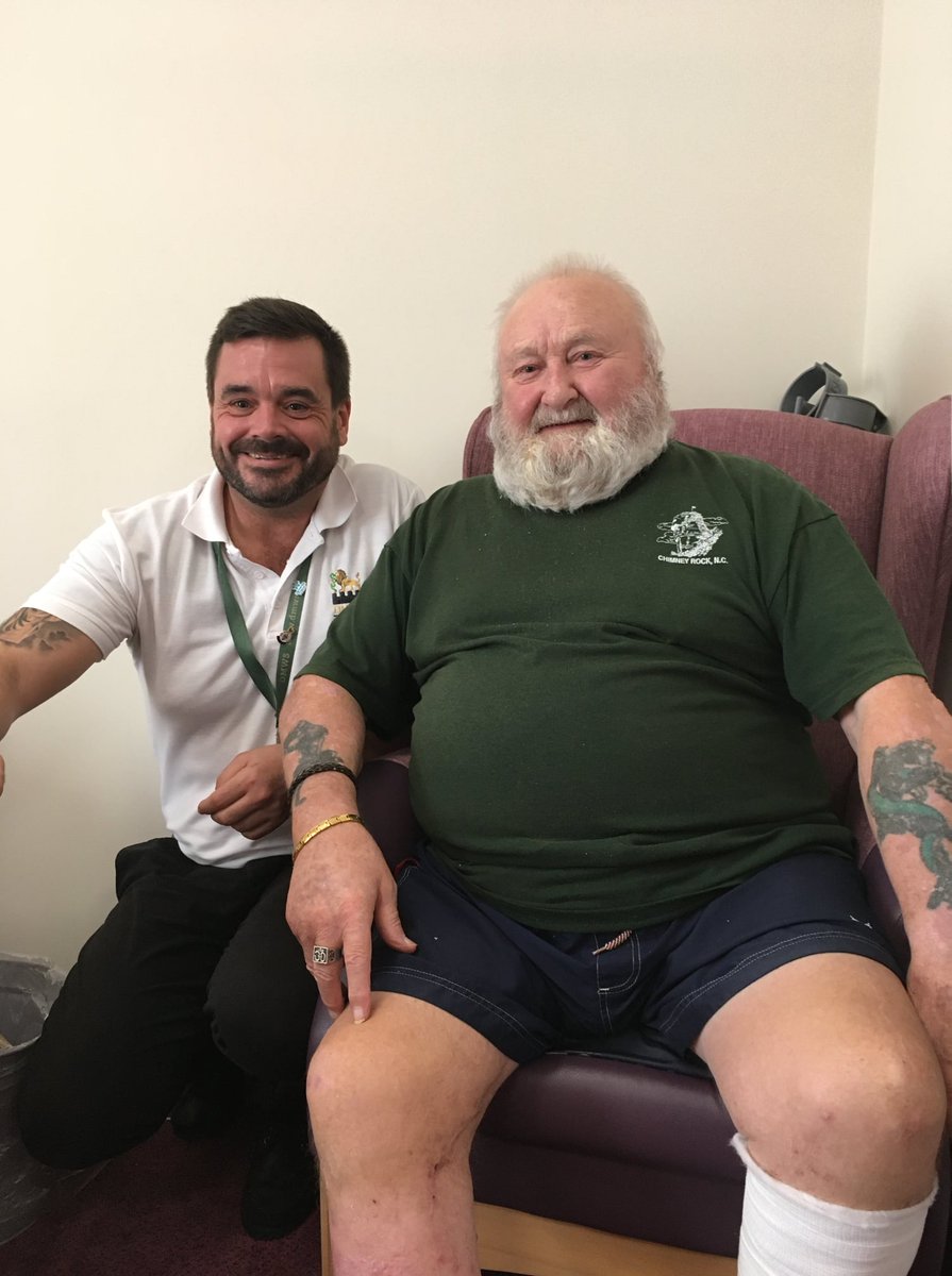 No longer isolated or alone, army veteran Lionel’s quality of life improves after our welfare officer finds him accommodation after his stay in hospital. #welfare #reducingisolation #problemsolving