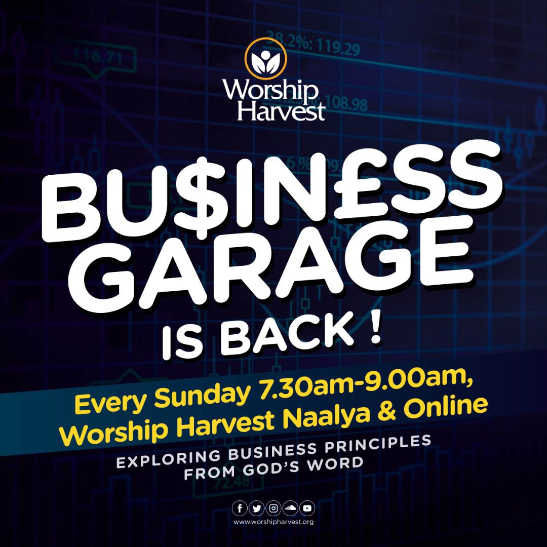 SandyBloved's tweet photo. #BusinessGarage resumes this  Sunday January 12, 7.30am at #WHNaalya https://t.co/59TZchxD7p