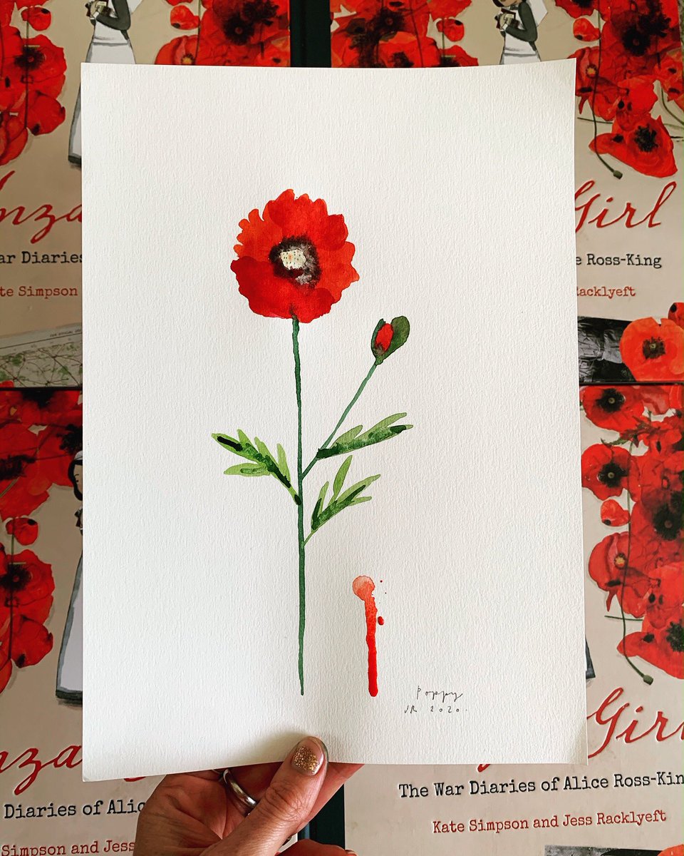 Here is the original watercolour by <a href="/JessRacklyeft/">Jess Racklyeft</a> being offered with this book.