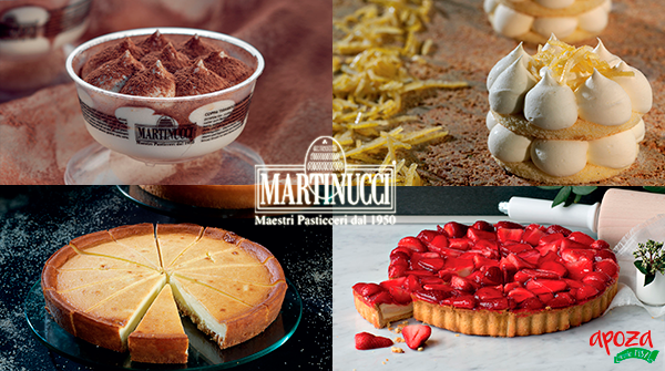 Esta es una pequeña muestra de los deliciosos postres de Martinucci que puedes adquirir a través de nosotros. ¿Te has quedado con ganas de más? bit.ly/2QVQmPl