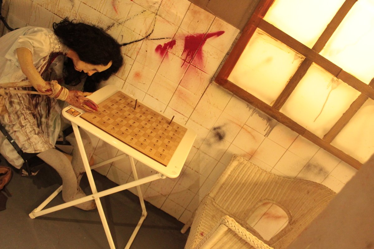 Even the Asylum's residents like to unwind with a good board game!