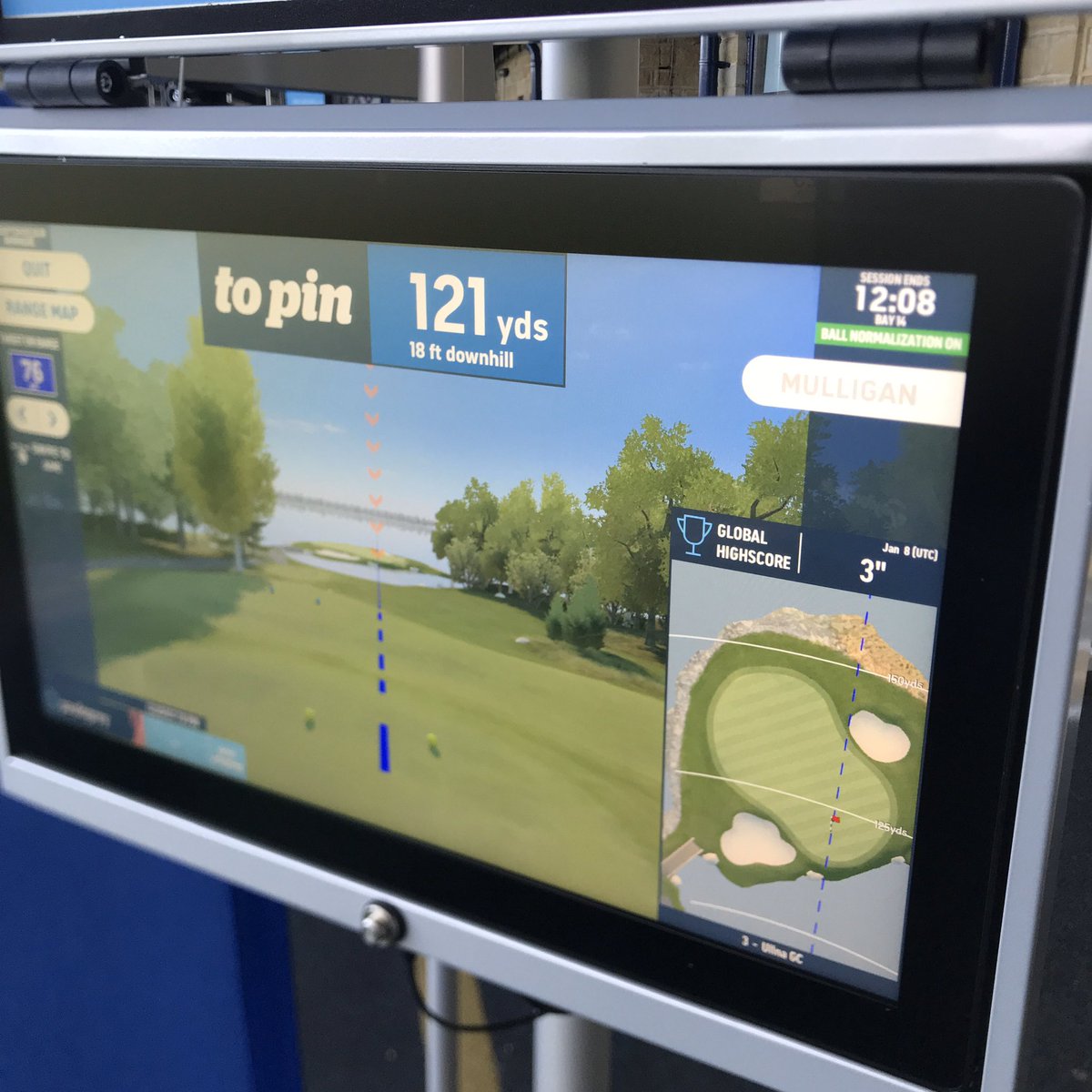 expressgolf's tweet photo. New ‘Closest To Pin’ hole now live on @toptracer - Leaderboard currently at 0.33yrds - Who can beat that? 🎯  #toptracerrange #closesttopin https://t.co/7POvhh1AD1