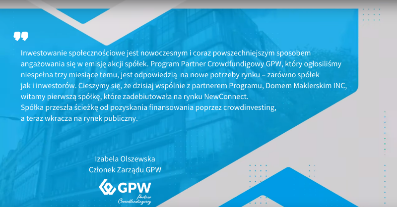 GPW_WSExchange's tweet photo. ✔️Na rynku #NewConnect zadebiutowała dziś spółka #Plantwear, specjalizująca się w produkcji drewnianych akcesoriów modowych. Przed debiutem spółka skorzystała z oferty Programu Firm Partnerskich GPW, którego członkiem jest Dom Maklerski @INCSApl @crowdconnectPL 🗓️📊🔔 https://t.co/0U365nRtAC