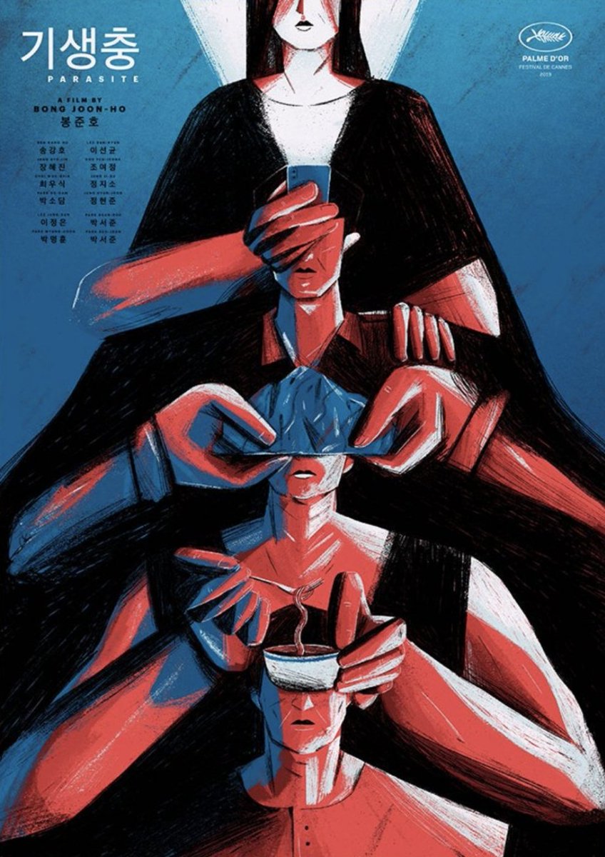 welovecinemafr's tweet photo. La beauté de ces affiches de Parasite 😍😍😍 https://t.co/0o690IPK3S