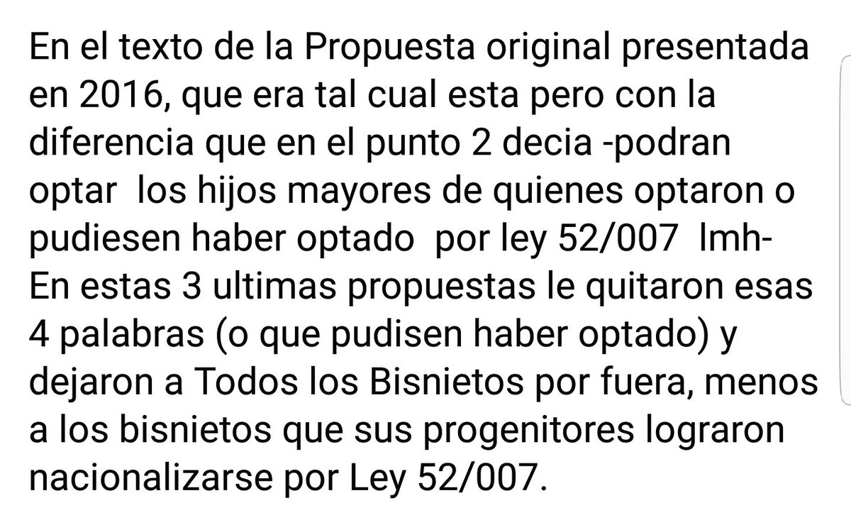 <a href="/velazquedu/">@martinvelazquez.bsky.social🔻🌾</a> <a href="/IUExterior/">IU Exterior🔻🇵🇸</a> <a href="/SaraVilaG/">Sara Vilà Galán</a> <a href="/MareaGranate/">Marea Granate</a> <a href="/DavidCasarejos/">David Casarejos</a> <a href="/Senadoesp/">Senado de España</a>
<a href="/sanchezcastejon/">Pedro Sánchez</a>
Es necesario una Ley Justa pero de verdad y definitiva , leer porfavor; no incurran nuevamente en un error u horror de discriminación  con quienes por sus venas corre sangre Española.