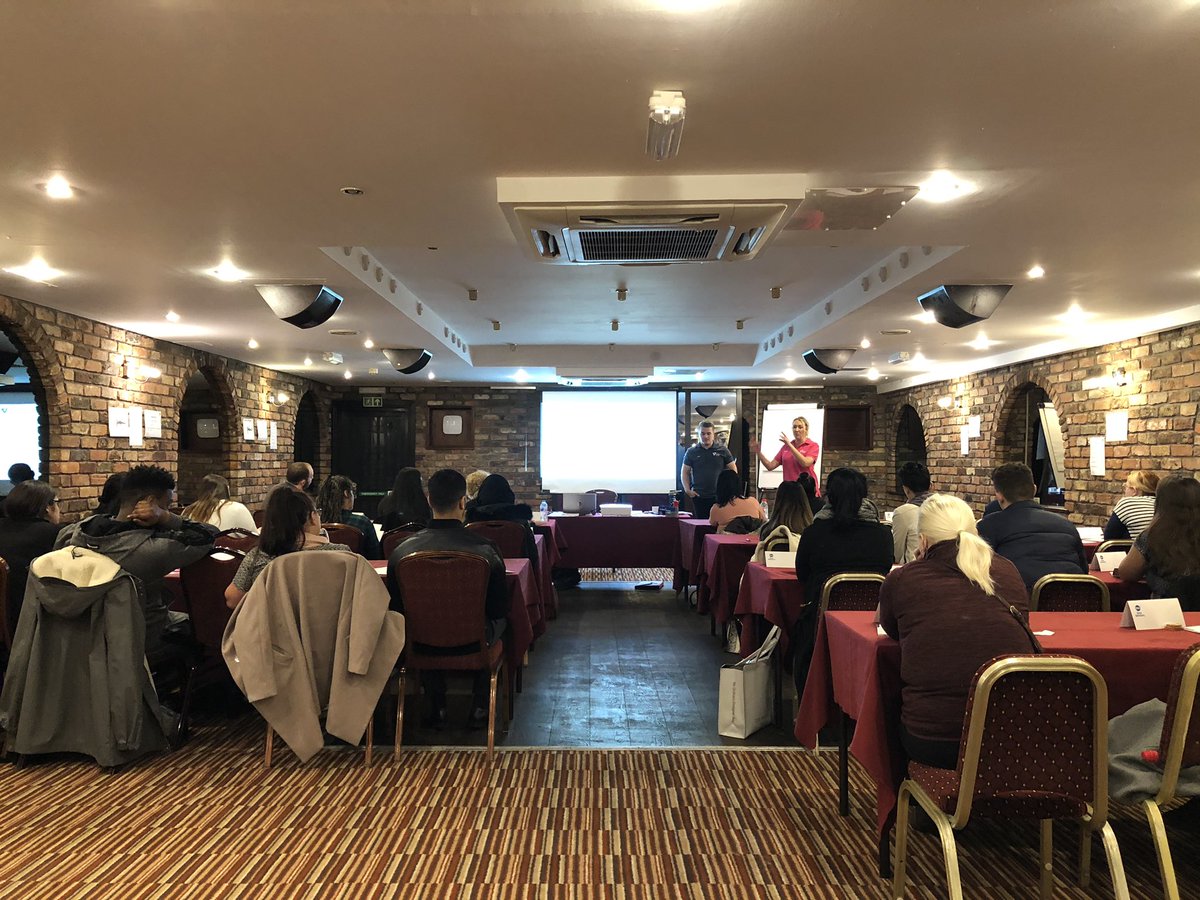 In sunny Bradford today with <a href="/Ffrench_Liam/">Liam Ffrench</a> and <a href="/skeating14/">Sarah Keating</a> delivering our Team Teach 2 day course to 36 <a href="/VisionForEd/">Vision for Education</a> Teachers and Support staff who are based in the Leeds and Huddersfield area’s. Our staff never have and never will pay for any CPD completed through V4E. #freecpd