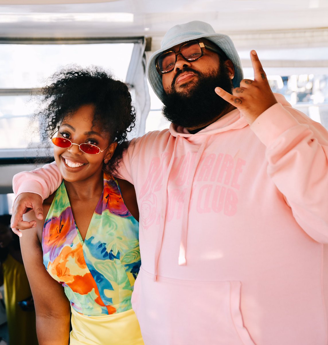 AnelisaMangcu's tweet photo. 📷: @Ramiieg #VeuveRichXNomzamo #VeuveClicquot #MalfiGin @ClarkandSons_ #theperfectpartner https://t.co/VCzJpkXAdq