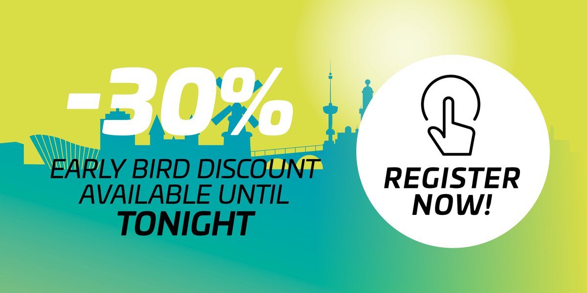 ⚡️Early Bird discount ends tonight!⚡️Hurry up to get your 30% discount at controlroomssummit.org #CRS2020 #ISE2020