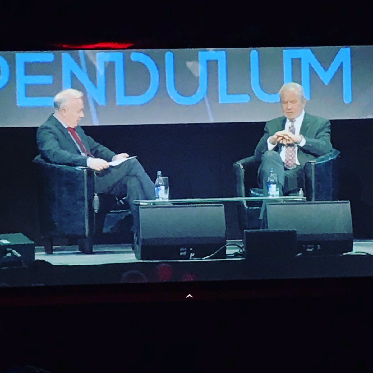 Ironic that our CEO is at the <a href="/PendulumSummit/">Pendulum Summit</a> Vision 2020 while recovering from a torn retina  #SirAlanSugar