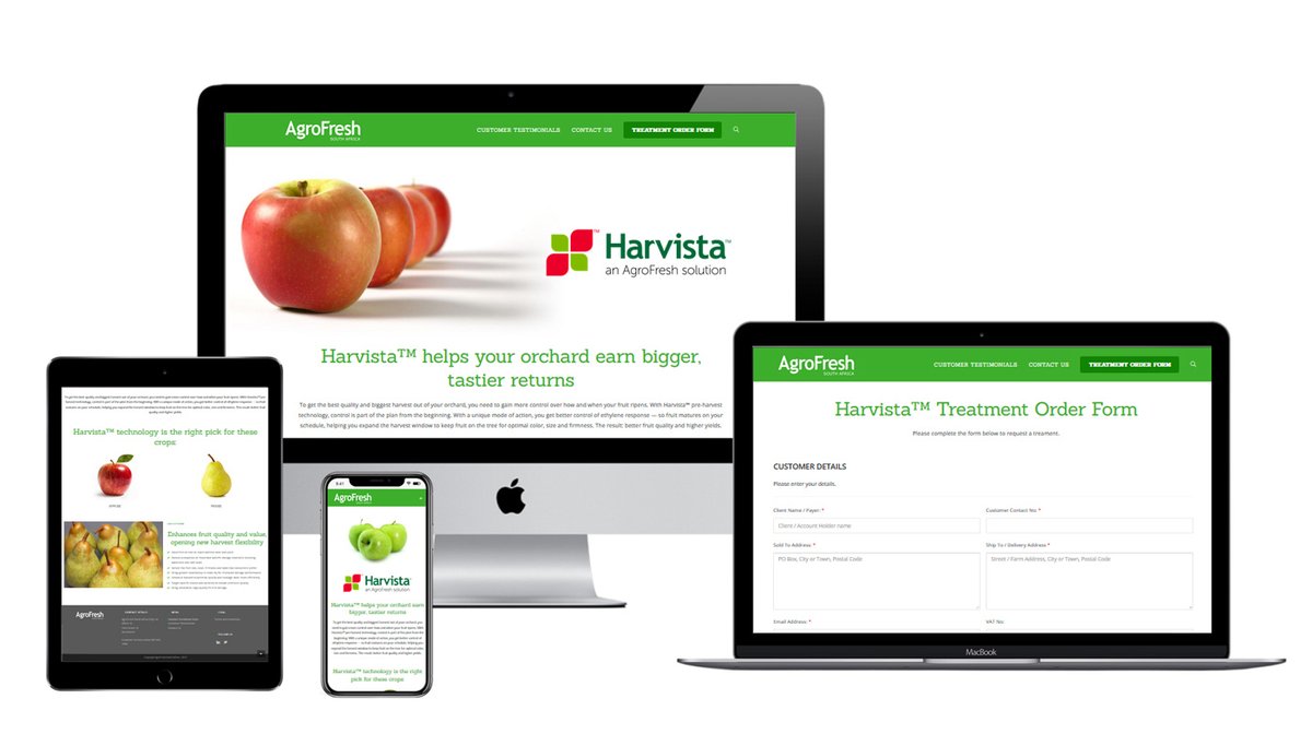 creative_grphcs's tweet photo. Website design for AgroFresh South Africa.
#wordpress #webdesign #elementor #madewithelementor #design #conditionalforms #calderaforms #harvista #agriculture #fruit https://t.co/UM4DEFNA2R