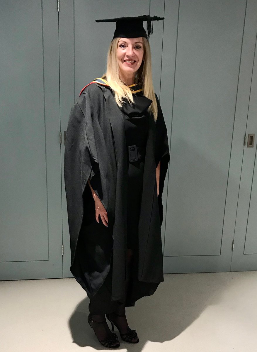 CityOfResearch's tweet photo. Wonderful to see colleagues from the Academic Unit of Elderly Care and Rehabilitation @JenAirlie and @sarahhallas1 gaining their PhD’s this month #LeedsGrad19 and Deborah King @dmk2304 gaining a BA Hons Business Management (First Class) #boltongrad https://t.co/mT5cOkhKcU