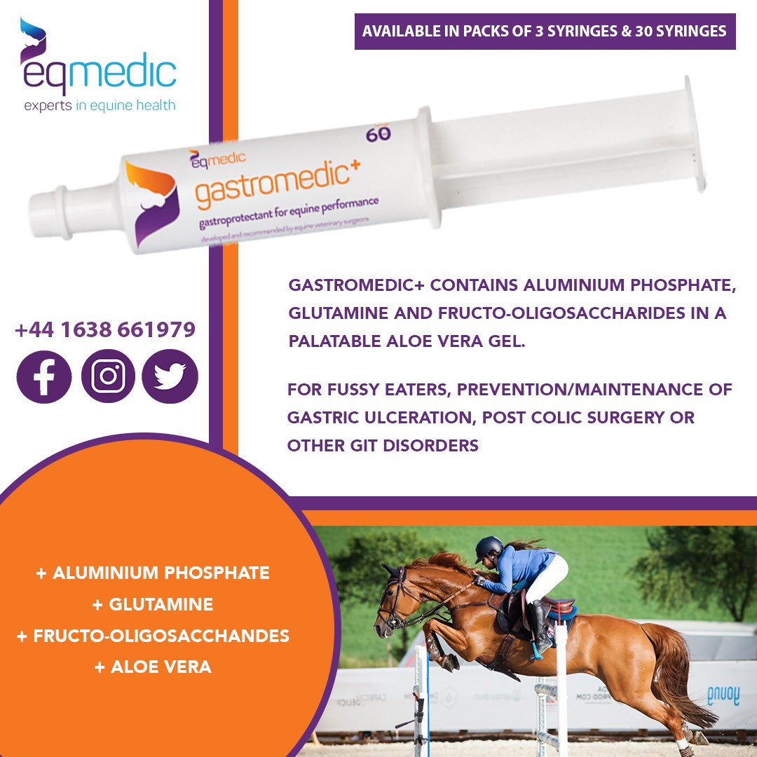𝐠𝐚𝐬𝐭𝐫𝐨𝐦𝐞𝐝𝐢𝐜+ The ultimate veterinary recommended Gastric Supplement 🐴 #EQ #EQMedic #EquineSupplements #ExpertsInEquineHealth #BritishEventing