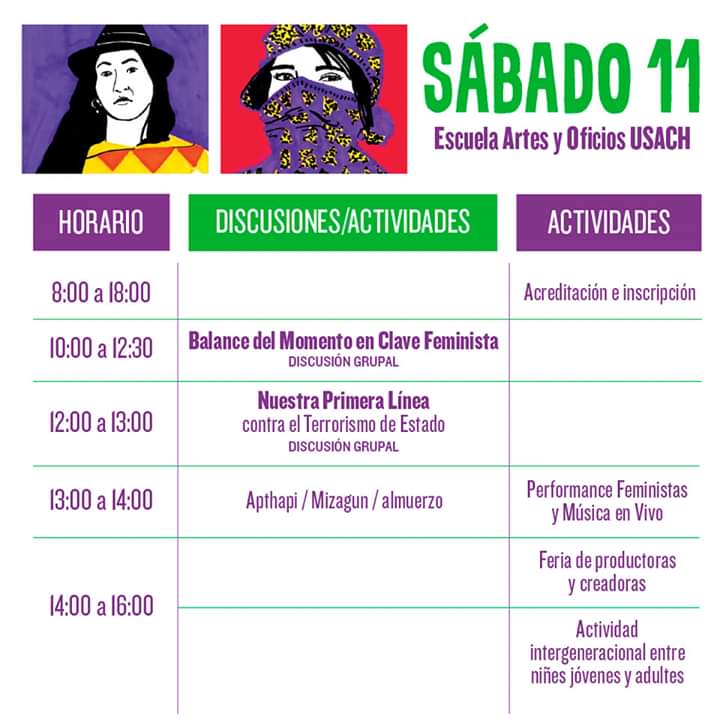 flordejuanas's tweet photo. Este Viernes 10, Sáb.11 y Dgo 12 de enero se desarrollará el II Encuentro Plurinacional de las que Luchan.
Habrá talleres, debates, asambleas, performances feministas y música en vivo. 

➡️Inscríbete en: https://t.co/fHx2K2fd1P
Nosotras estaremos al cierre el 12 d Enero a las 17h https://t.co/94Y8zJaqw0