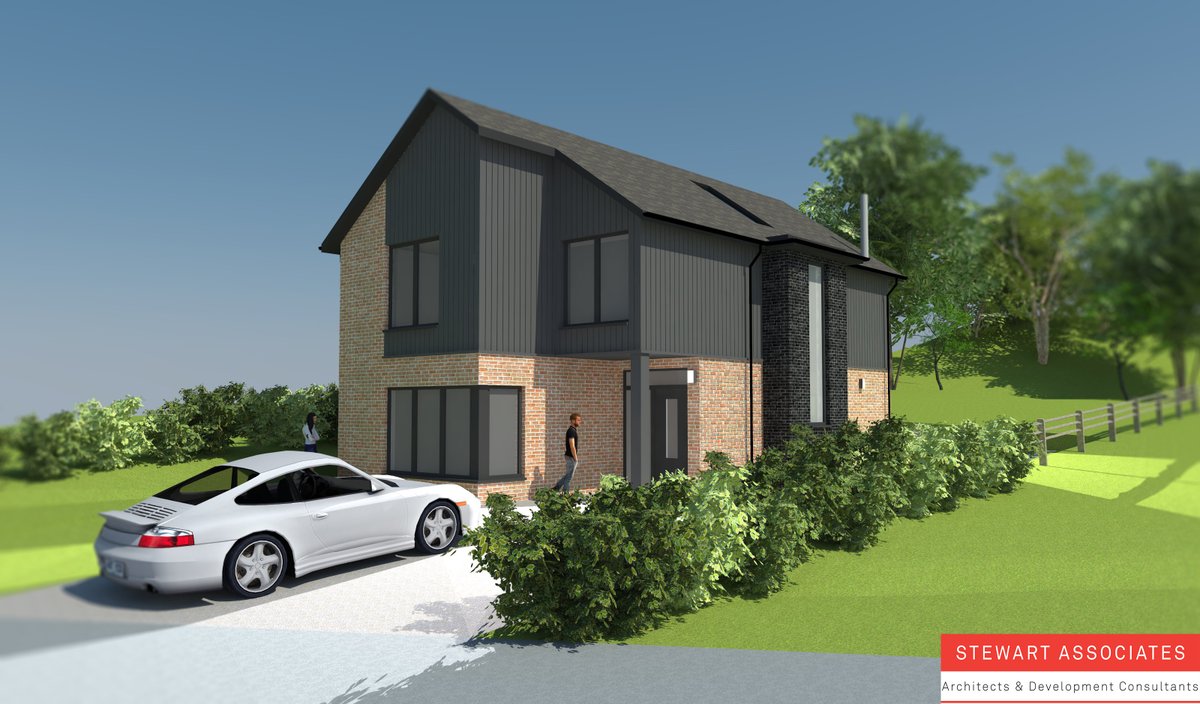 ArchitectsLargs's tweet photo. It's 2020 and Stewart Associates turns 30! Over the coming months we'll take a trip down memory lane...in the meantime here is a sneaky peek of our private house project we hope to get out of the ground in spring. #architects #largs #housedesign #scotland #glasgow #3dmodel https://t.co/ggy8ZRctSm