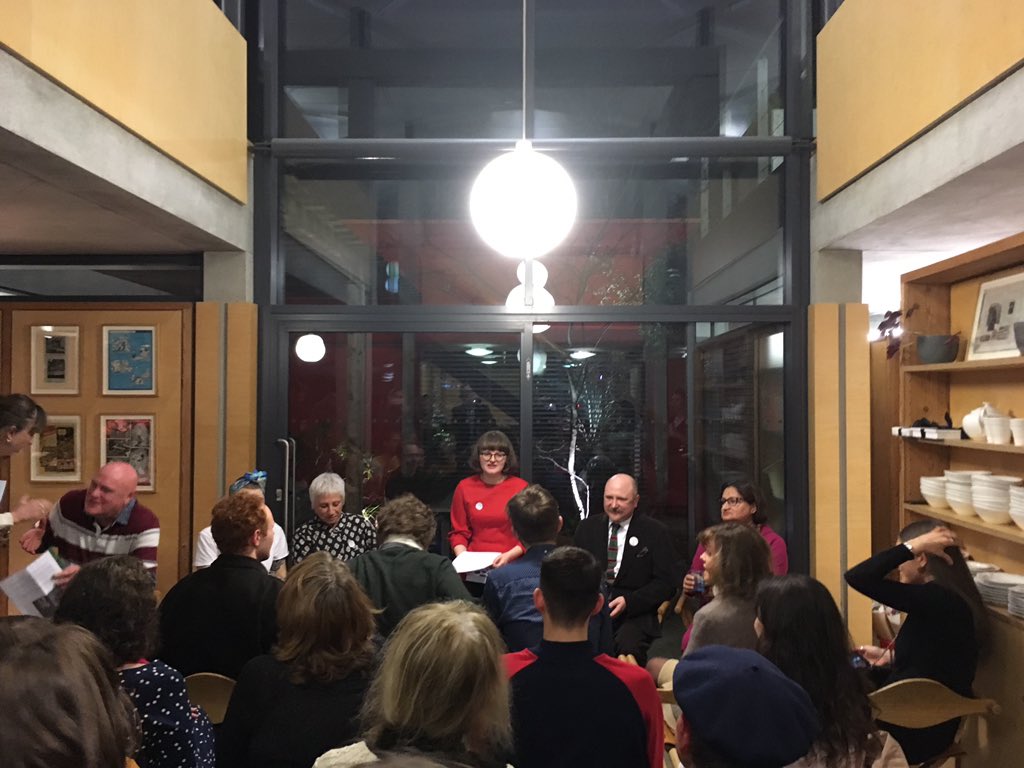 trekstock's tweet photo. #TeamTrekstock had a fantastic evening @maggieswlondon celebrating the launch of @100storiesbook. Created by Helena Traill, it contains stories from 100 people #LivingWithAndBeyondCancer. We heard from an amazing panel of @CancerOnBoard @Julietfitzy @_gracelatter. Thank you all! https://t.co/IJw7OuuEcL