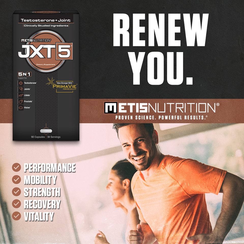 MetisNutrition's tweet photo. Drive. Energy. Strength. Performance. And More. Active men are turning to JXT5 for joint and testosterone support

Click here to find a GNC near you: https://t.co/1EbH0n4wqT https://t.co/1smdFSxAC4