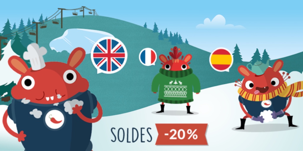 Pili Pop participe aux soldes d'hiver 🌶️ Profitez de notre offre : -20% sur votre abonnement à notre application 🔥

#Offre #Soldes #Hiver #Langues #Appli #PiliPop