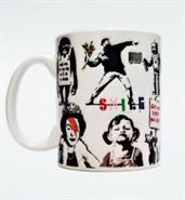 GalaxyXtra's tweet photo. Banksy Street Art Collection Mug - A collection of all Banksy's greatest work on one mug https://t.co/Y2LHW2QvdD #Banksy #Art #graffitiart #Graffiti #mug #StreetArt #galaxyxtra #sharegxgift #shareagift #choosegx https://t.co/3YsJEUKArD