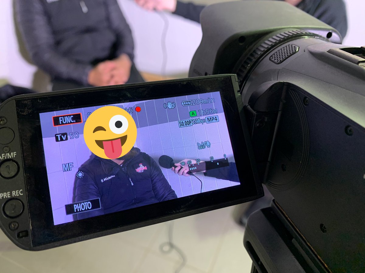 Can anyone have a guess who we’ve interviewed today ahead of the Salford friendly?