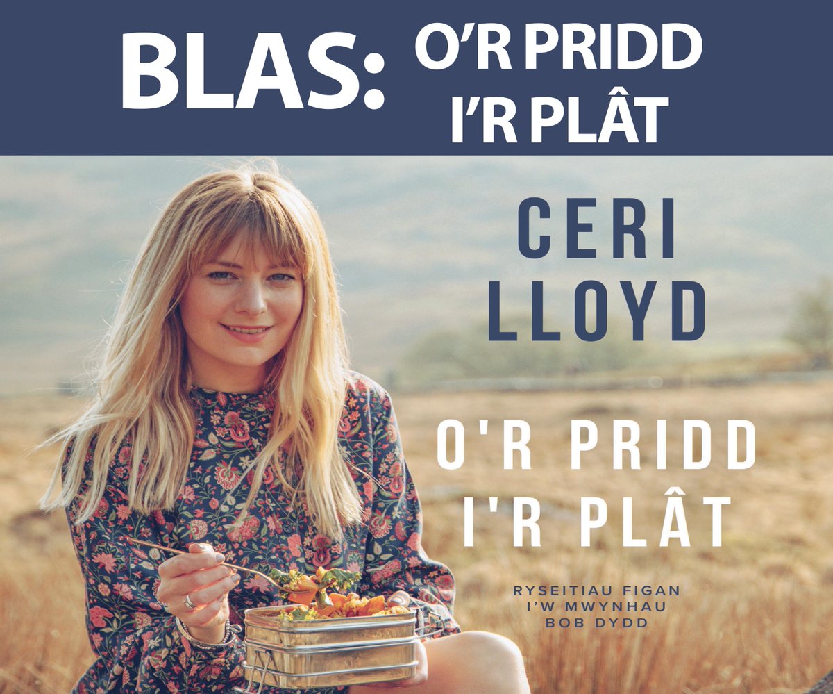Mae O’r Pridd i’r Plât yn llawn ryseitiau, syniadau a lluniau hyfryd y ffotograffydd <a href="/Mefus/">Rhiannon Holland</a> i bori drostyn nhw ac i’ch helpu chi i fyw bywyd cytbwys, cynaliadwy a hapus.

Am flas o'r llyfr, ewch i:
ylolfa.wordpress.com/2019/12/10/bla…

<a href="/ellenceri/">Ceri Lloyd</a> #yagym #Veganuary2020