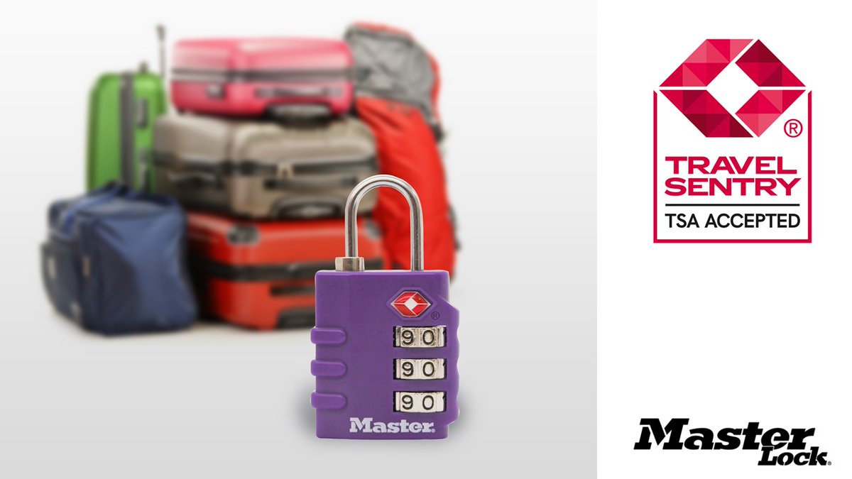 Enjoy your weekend with peace of mind thanks to the Master Lock luggage range! They secure and help to identify your luggage! ✈🚄
#MasterLockforeverythingworthprotecting bit.ly/36AxtIw
