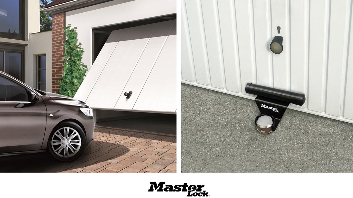 To add extra security to your garage : use a Master Lock Garage Protector ! A complete security system to deter thieves ! #MasterLockforeverythingworthprotecting bit.ly/2QB0L3W
