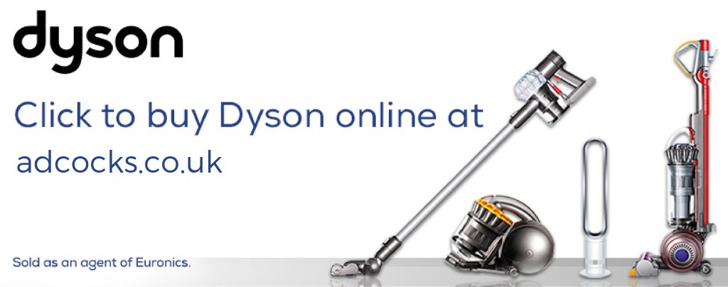 Adcocks_Watton's tweet photo. Shop our range of @DysonUK products in-store and online. We've got a range of vacuum cleaners, fans, air purifiers and more https://t.co/NrrCLwKyDe https://t.co/XZkL1pemHD