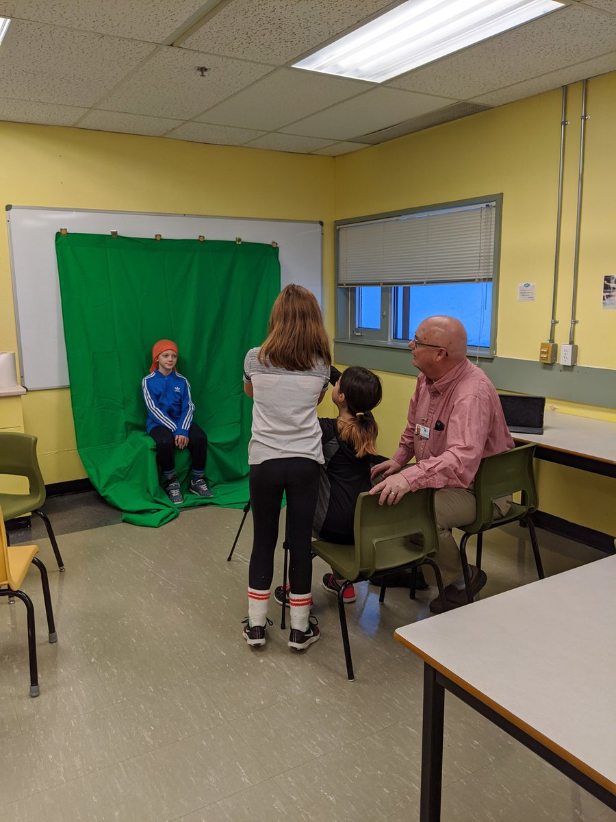 mmecarroll45's tweet photo. It's happening! Filming day! @jeffwhipple @RoyalRoadElem https://t.co/dNBcoICY7J