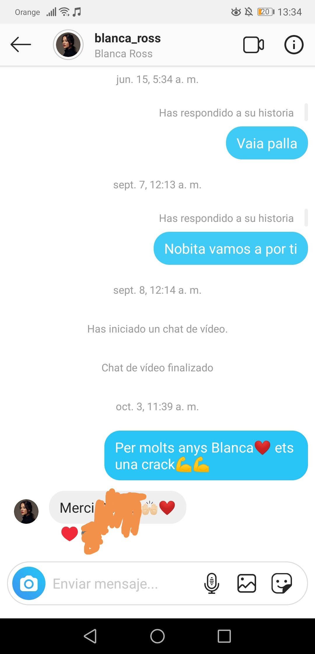 Chat with blancachat with blanca