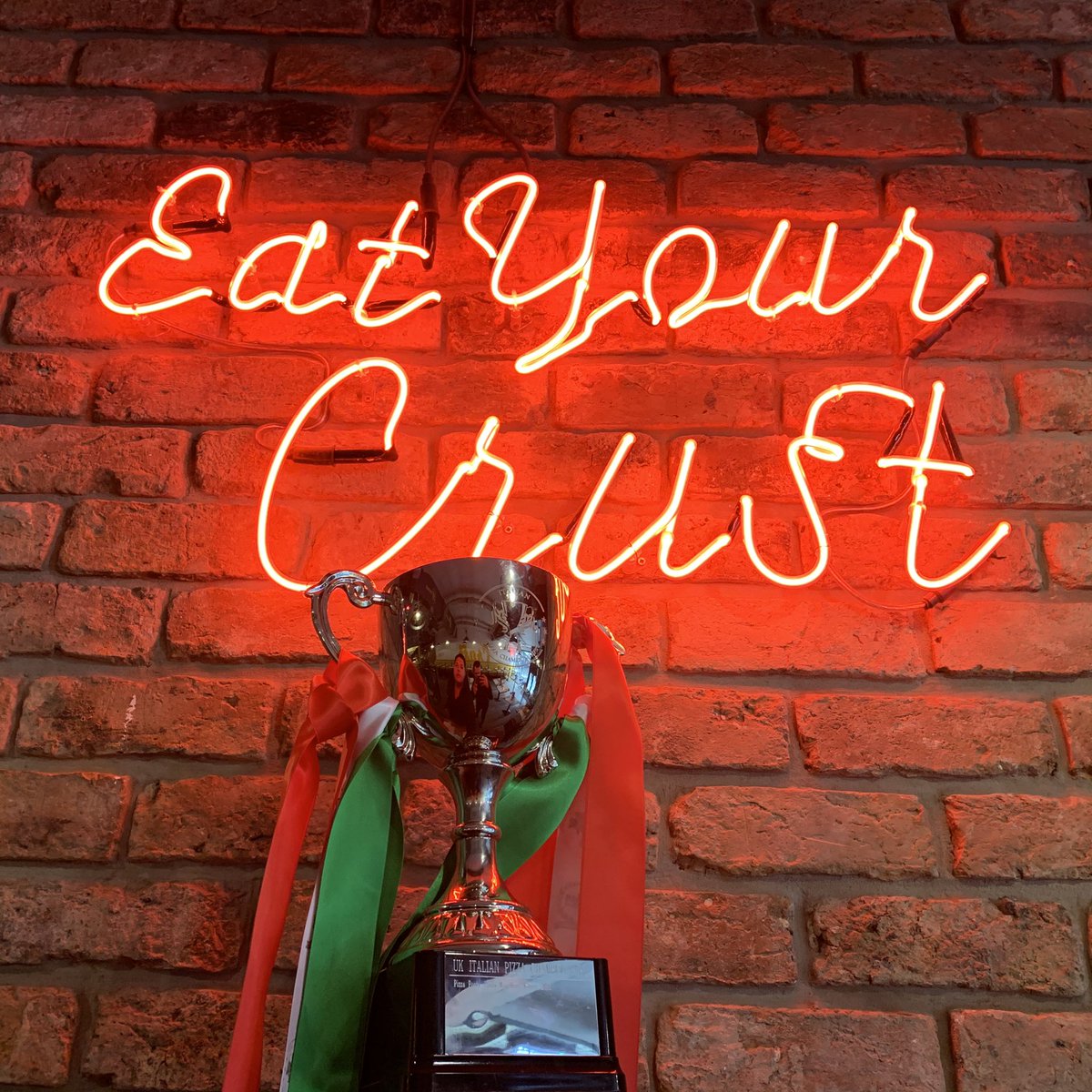 Our friends from <a href="/Deliveroo/">Deliveroo</a> are bringing the Emirates FA Cup trophy to #Liverpool this January, it only seems fair that it should sit alongside our trophy for UK's Best Pizza right? So give us your vote here - deliverootrophytour.com/liverpool