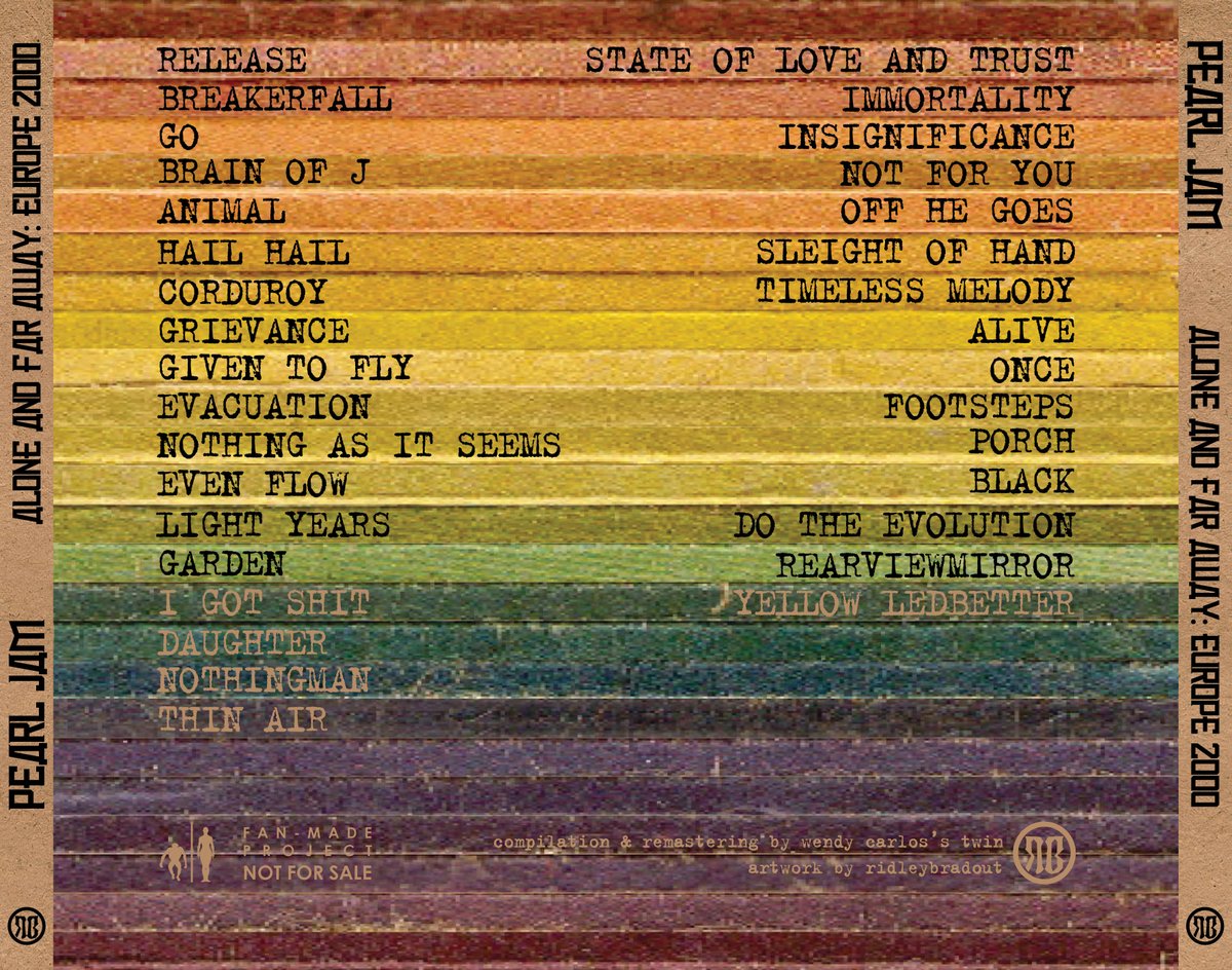 pearl jam bootlegs number pearl jam bootlegs number