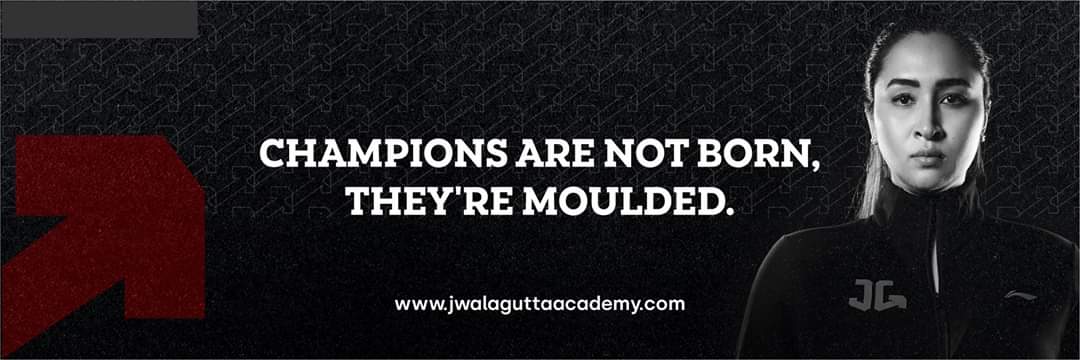 JwalaGuttaAcad's tweet photo. Are you ready to be the next champion? Visit the Jwala Gutta Academy of Excellence website now to find out more!
Register Now: https://t.co/7izYoEJ43A
#JwalaGutta #JwalaGuttaAcademy #Coach #SMArif #JwalaGuttaAcademyOfExcellence #RegisterNow #Hyderabad #JGAE #SportingAcademy https://t.co/HTKV4palDc