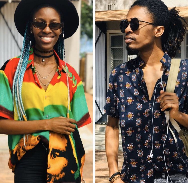 NashawnOfficial's tweet photo. Why do I feel like I’m wearing the wrong shirt though?! 🤔
#TheTwinzz 👉🏼 @thetwinzznam #radiohosts 👩 #lunchshow 👨#driveshow #hotday #windhoekcity #radioheads #energy #shades #dreads #gothhat #bobmarley #legend #20plenty
📸: Kelis https://t.co/iGft8uIPwU