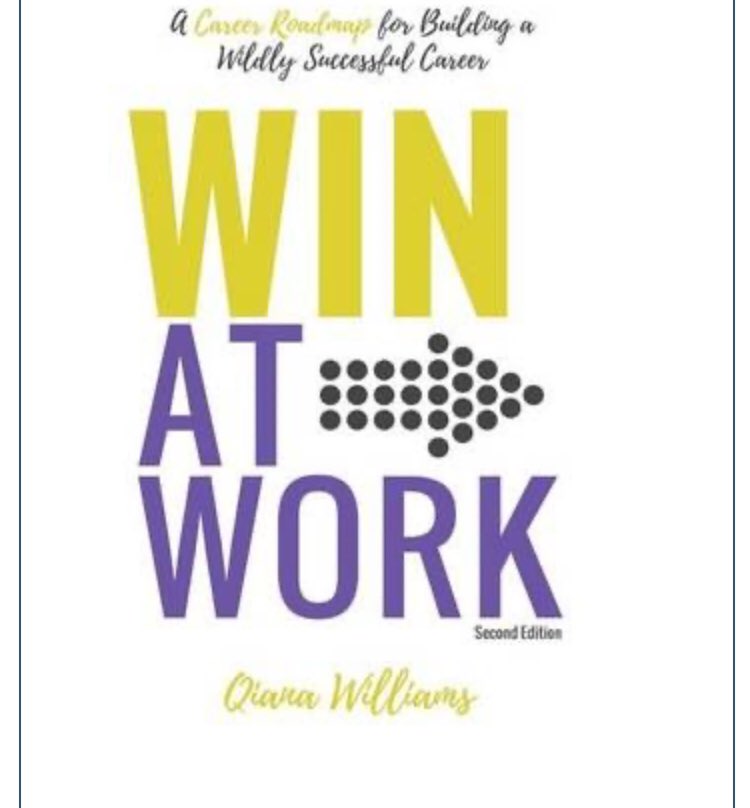 BCWNColumbus's tweet image. We’re starting off this year’s Literary Circle with a book by our good friend and Columbus Mentor, Qiana Williams @qianawrites! Please be sure to get her book “Win At Work” by Jan 21! Our Lit Circle is for all BCWN members and held in our Collaborative Community online.