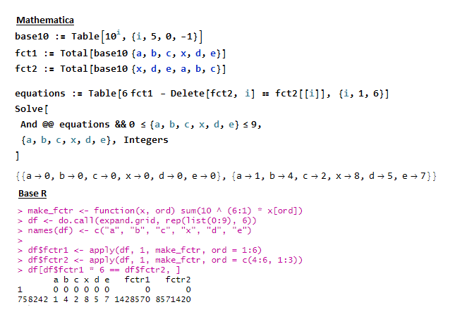 expersso's tweet photo. My solutions in #Mathematica #WolfLang and #rstats. https://t.co/rCk3aPOn17