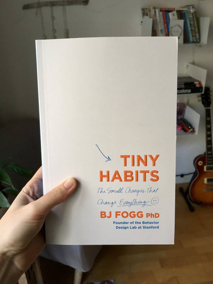 CorinaVladut's tweet image. It is finally here! :D #tinyhabits #bjfogg #behaviordesign #habitdesign