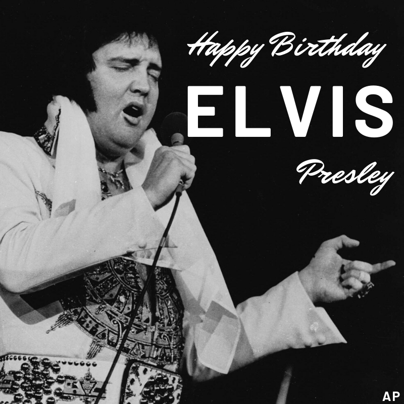 Happy birthday to the King of Rock and Roll!

Elvis Presley would have turned 85 today. 