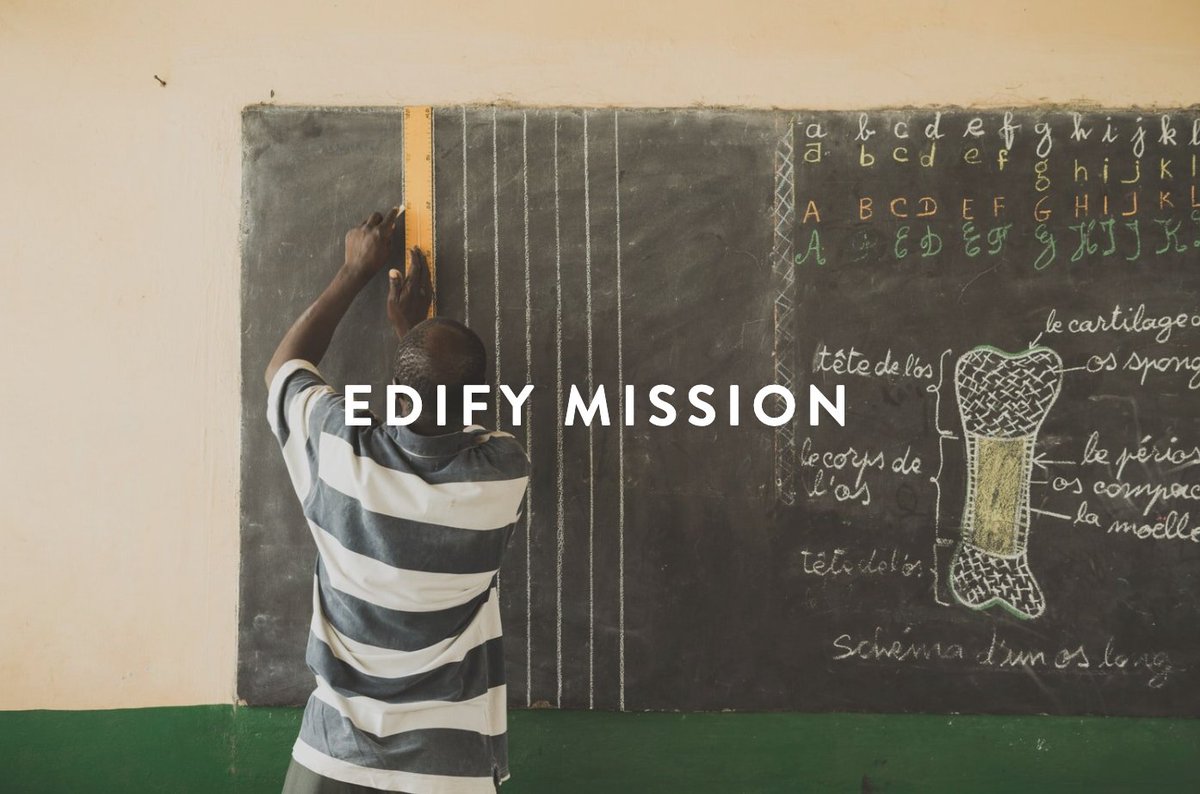 FDInvestor's tweet photo. Edify expands sustainable, affordable Christ-centered education in the developing world. They partner with entrepreneurs who need access to training, capital, and technology to grow their schools. 

Watch their video here!
https://t.co/H8faDk1Mh7
@edifyorg https://t.co/ZHpKInDl4Y