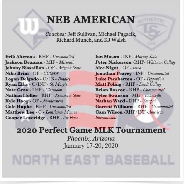 JSully12's tweet photo. Up next: @NorthEast_BBall American. They made a deep run to the Final Four last year in this @PerfectGameUSA Tournament! Loaded with high level talent this year. https://t.co/D8uSGCwEAX