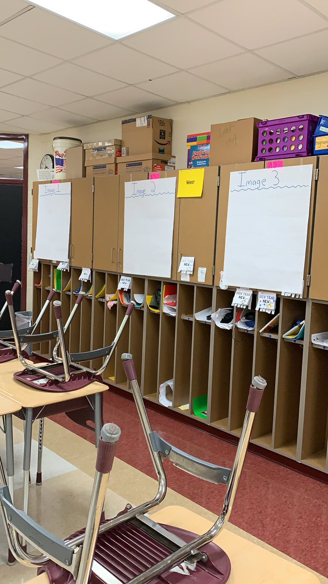 mr_little5's tweet photo. Setting up for a current event discussion w/ images of events! Students will discuss the causes and effects of events to practice explaining things that have occurred in history! #MiddieRising #RosaOnTheRise @RosaPTweets https://t.co/vtME2w97oz